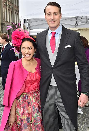 Prinz Viktor von Isenburg mit Frau Prinzessin Jungeun Agnes von Isenburg