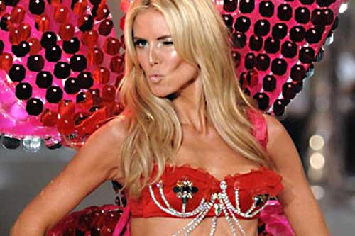 Heidi Klum im Vorjahr noch als Model bei Victoriy's Secret