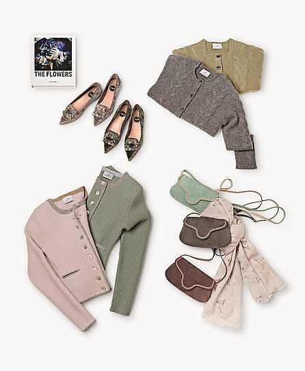 Mit weichem Cashmere und edlem Leder setzen Sie bei Ihrem Wiesn-Look stilvolle Akzente