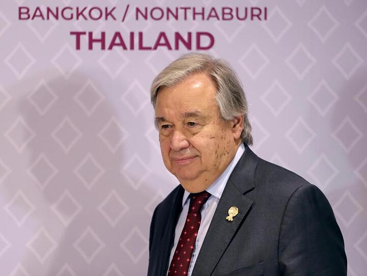UN-Generalsekretär António Guterres beim Gipfel der Staats- und Regierungschefs der südostasiatischen Staatengemeinschaft(Asean).