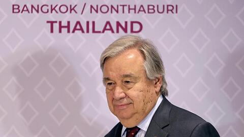UN-Generalsekretär António Guterres beim Gipfel der Staats- und Regierungschefs der südostasiatischen Staatengemeinschaft(Asean).