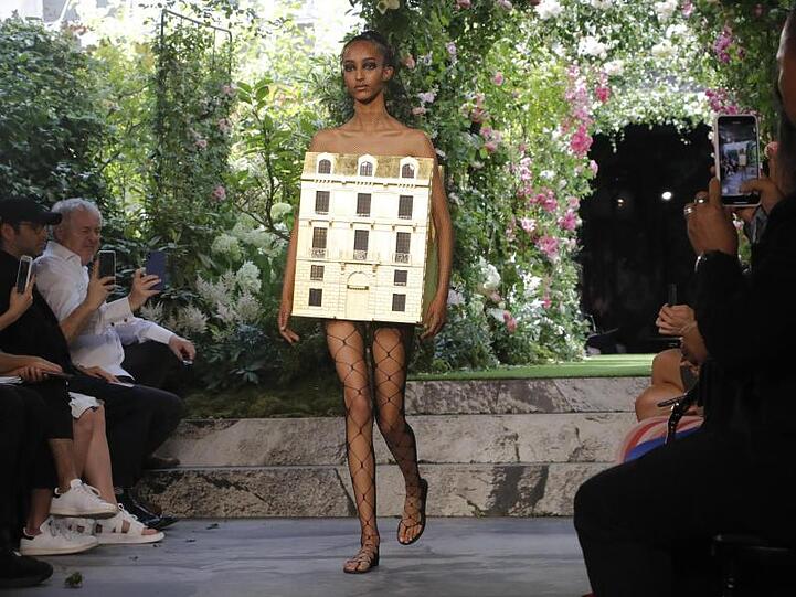 Kreation von Dior bei den Haute-Couture-Schauen für Herbst/Winter 2019/20.