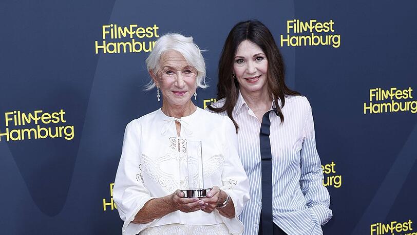 Ein Duo, von dem man mehr sehen möchte: Helen Mirren (l.) und Iris Berben. Ein Duo, von dem man mehr sehen möchte: Helen Mirren (l.) und Iris Berben.