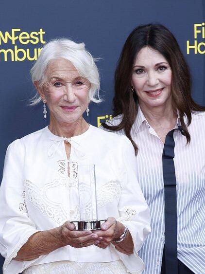 Ein Duo, von dem man mehr sehen m&ouml;chte: Helen Mirren (l.) und Iris Berben.
