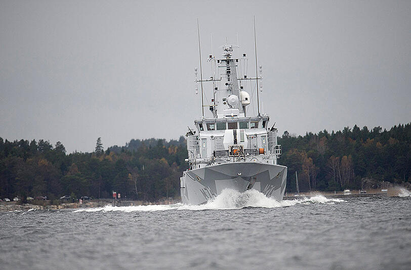 Schwedisches Minenräumboot: Das U-Boot, das vor der schwedischen Ostküste gefunden wurde, stammt vermutlich aus dem ersten Weltkrieg.