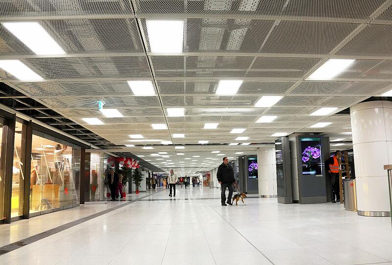 Die AZ hat sich die neue Hauptbahnhof-Passage angeschaut. Die Bilder...