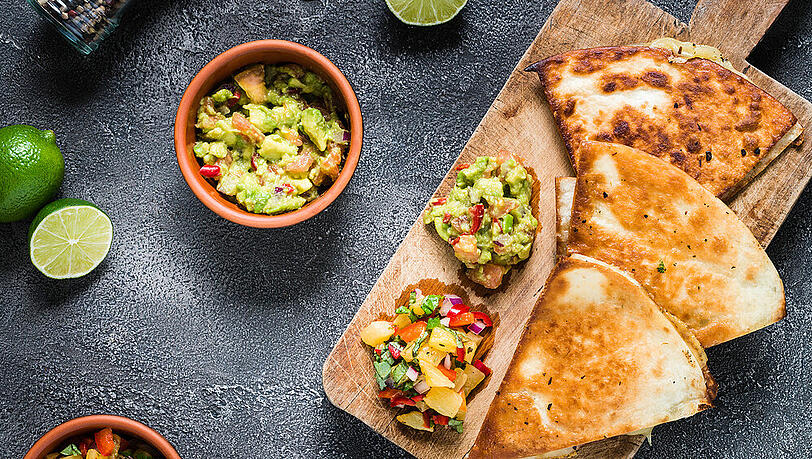 Gegrillte Quesadillas sind ein Traum Gegrillte Quesadillas sind ein Traum