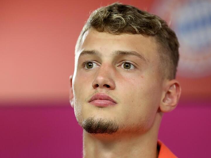 Mittelfeldspieler Mickaël Cuisance von Bayern München. Foto: Alexander Hassenstein/Getty Images Europe/FC Bayern München/dpa/Archivbild