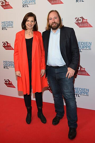 Katrin Goering-Eckardt (MdB Gruene) mit Anton Hofreiter (Gruene)