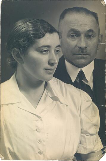 Lydia und Moriz Einstein.