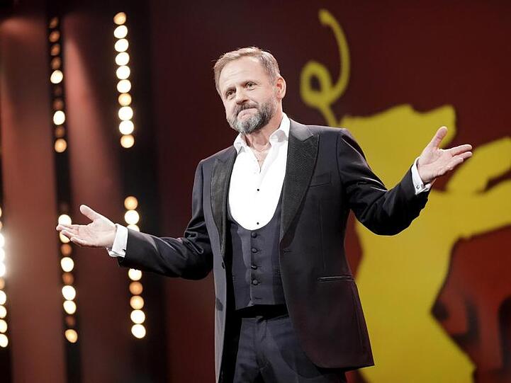Samuel Finzi gab sein Debüt als Berlinale-Moderator.
