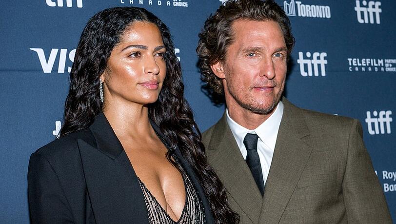 Camila Alves und Matthew McConaughey bei einem Auftritt in diesem Jahr.