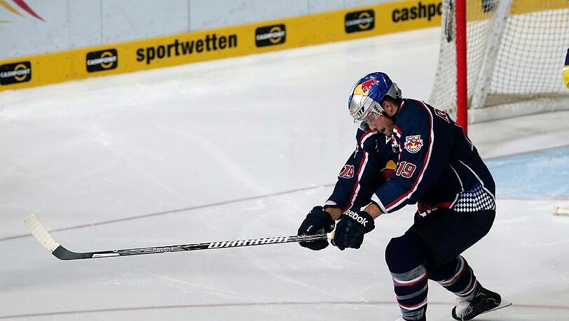 Nick Palmieri, Starstürmer des EHC Red Bull München. Nick Palmieri, Starstürmer des EHC Red Bull München.