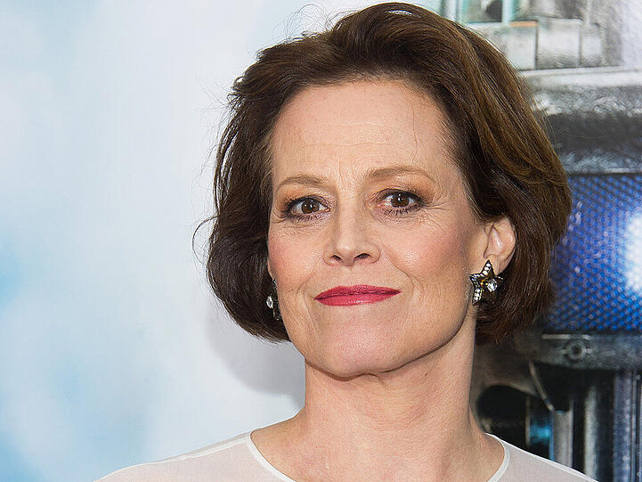 Sigourney Weaver bei der Premiere ihres neuen Films "Chappie"
