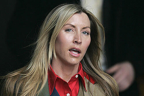 Heather Mills verlässt das Gericht.
