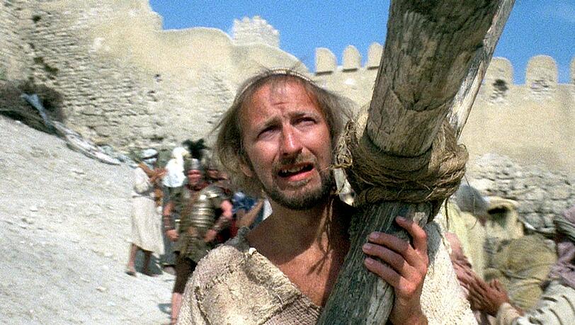 Der Heiland ward geboren! Und einer, den man irrt&uuml;mlicherweise f&uuml;r den Messias h&auml;lt: Brian von Nazareth (Graham Chapman).