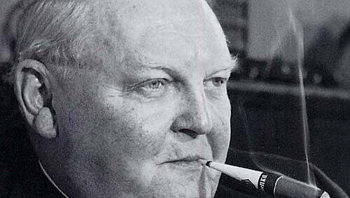 Führte den Fürther Schnittwaren-Großhandel seiner Eltern: Ludwig Erhard, der später Wirtschaftsminister und Bundeskanzler wurde.