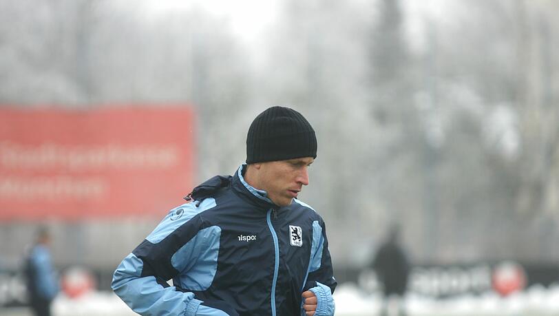Der Neuzugang ist da: Rob Friend bei seinem ersten Training an der Grünwalder Straße am Donnerstag. Der Neuzugang ist da: Rob Friend bei seinem ersten Training an der Grünwalder Straße am Donnerstag.