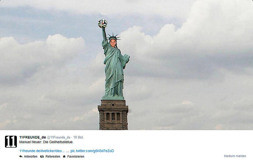 Manch ein Sportmagazin schenkt ihm gar eine eigene "Geilheitstatue "