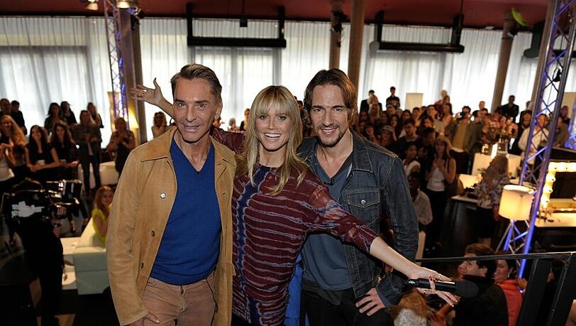 Die diesjährige "GNTM"-Jury: Wolfgang Joop (li.), Heidi Klum und Thomas Hayo Die diesjährige "GNTM"-Jury: Wolfgang Joop (li.), Heidi Klum und Thomas Hayo
