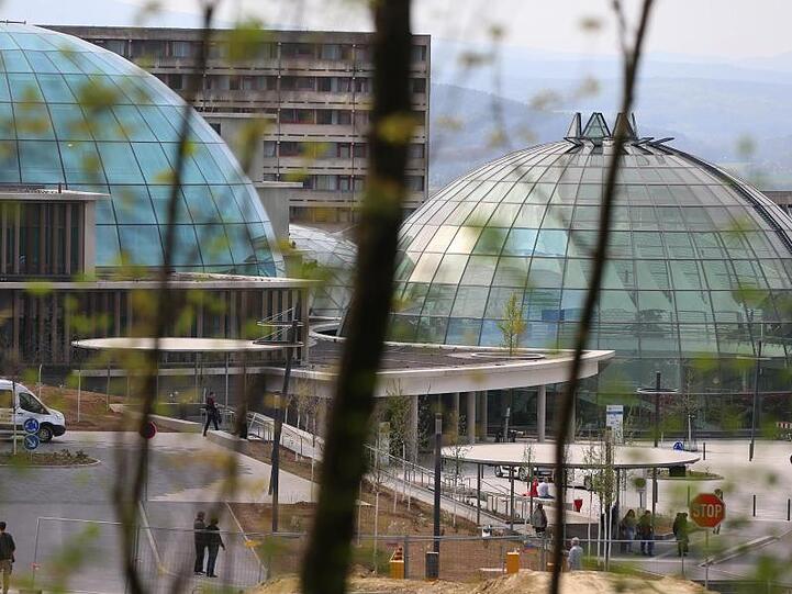 Der neue Rhön-Klinikum-Campus in Bad Neustadt. Foto: Karl-Josef Hildenbrand/Archivbild