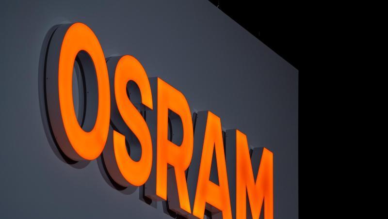 Das Logo von Osram ist zu sehen.