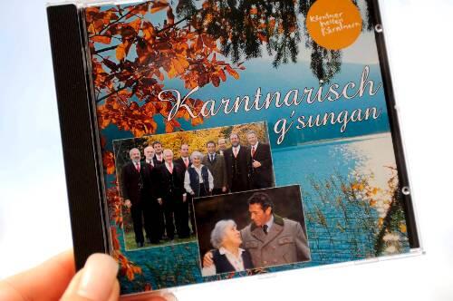 Jörg Haider singt als Soloist Volkslieder aus Kärnten: Auch diese CD wird nun wieder neu aufgelegt.