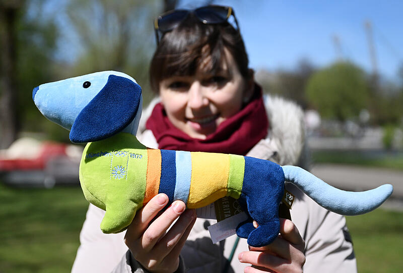 Die Bilder vom "Dackel-Day" im Olympiapark.