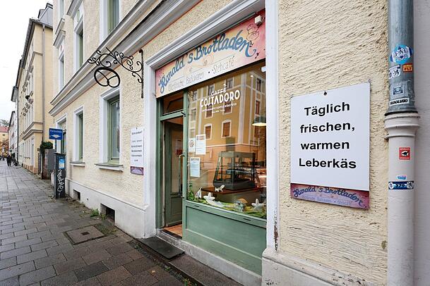 "Harald's Brotladen" in der Winterstraße in Giesing. "Harald's Brotladen" in der Winterstraße in Giesing.