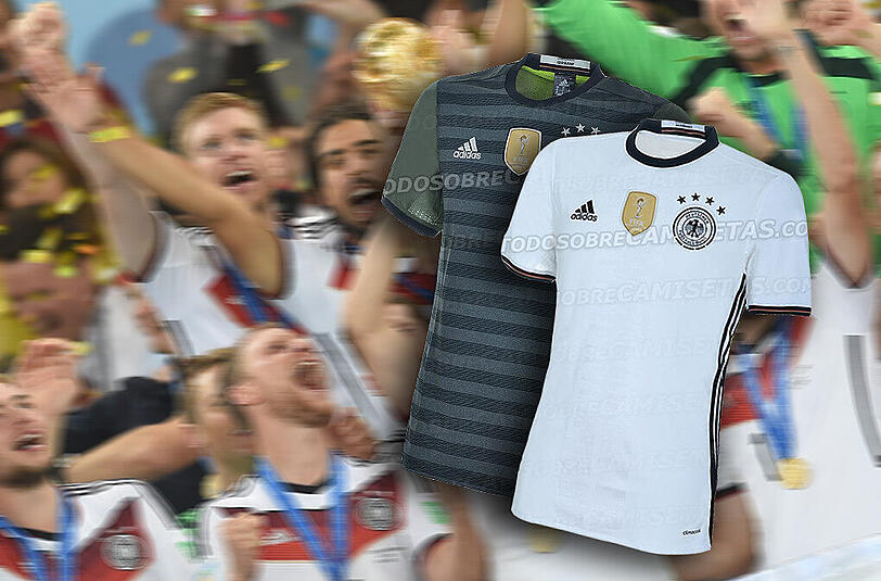 Das sollen sie sein: Das neue Heim- und Auswärtsdress der deutschen Nationalmannschaft.