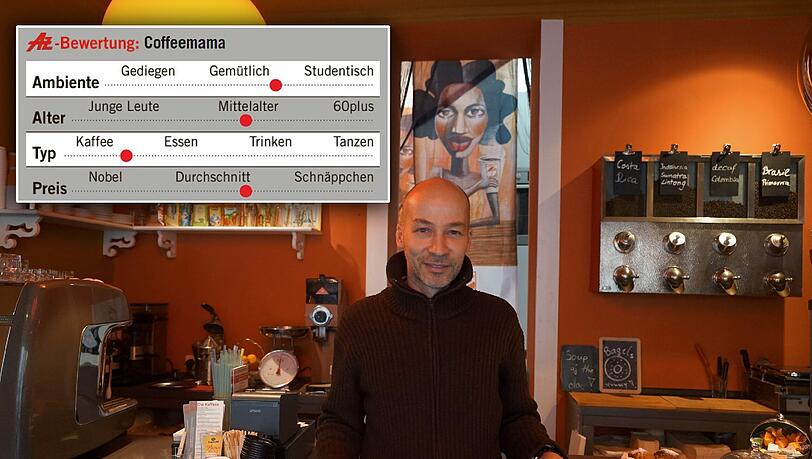 Das ist das Coffeemamas in der Müllerstraße mit dem Inhaber Rüdiger Pankrath. Das ist das Coffeemamas in der Müllerstraße mit dem Inhaber Rüdiger Pankrath.