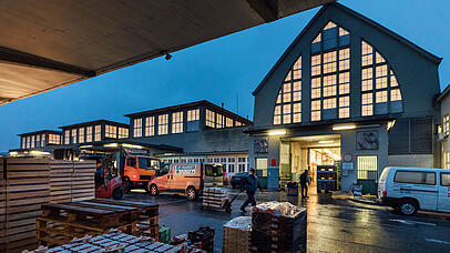 Die Großmarkthalle in Sendling: Um die Renovierung ist ein Streit entbrannt. Die Großmarkthalle in Sendling: Um die Renovierung ist ein Streit entbrannt.