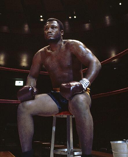 Eine Boxlegende: Joe Frazier.