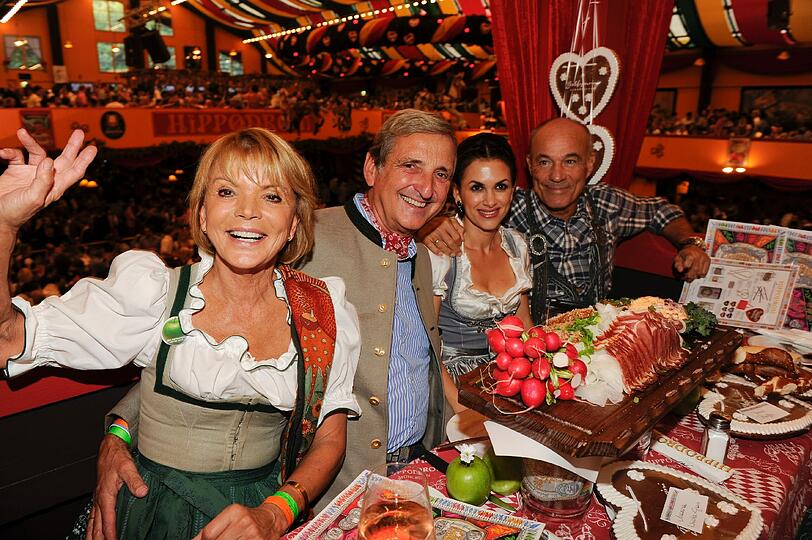 Uschi Glas und Dieter Hermann, Heiner Lauterbach und Frau Viktoria.