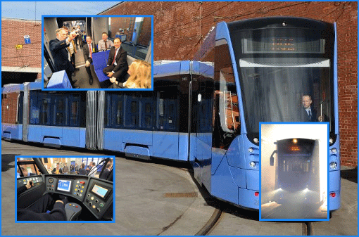 Die neue Avenio Tram: Die Bilder von der Präsentation.