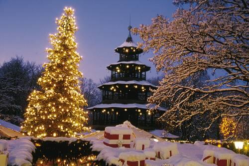 So muss Winter sein: Der Markt am Chinesischen Turm schnitt am besten ab.