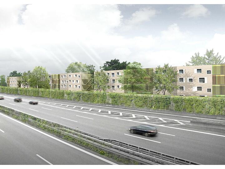 HADERN: An der Ludlstraße in Hadern werden die bestehenden Häuser aus den 50er Jahren abgerissen und ab 2015 von der Gewofag und der GWG München durch Neubauten ersetzt. Anwohnern werden laut Gewofag für die Bauzeit Ersatzwohnungen gestellt. Auf dem Gelände entstehen 440 Wohnungen, die in ihrer Gesamtfläche doppelt so viel Wohnraum haben sollen wie die bisherige Bebauung. Außerdem auf dem Gelände geplant: eine betreute Wohngemeinschaft für bis zu zehn stark Pflegebedürftige, 240 Kindergarten- und Krippenplätze sowie ein vom Jugendamt betreuter Kinder- und Jugendtreff. Die Entwürfe für das neu entstehende Wohnviertel stammen vom Kölner Architekturbüro Lorber + Paul.