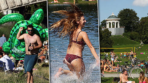 Verlängertes Wochenende und Sonne satt: Die Sommer-Bilder aus München zum Durchklicken