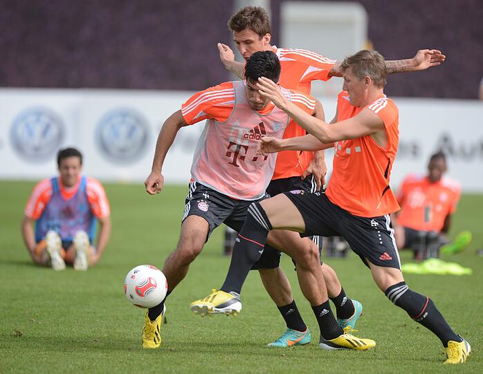 Trainingsbilder aus Doha: Tag 6