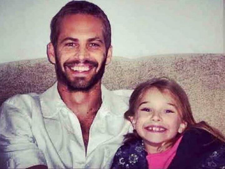 Dieses Foto von Paul Walker und seiner Tochter Meadow wurde unter ihrem Namen auf Facebook veröffentlicht