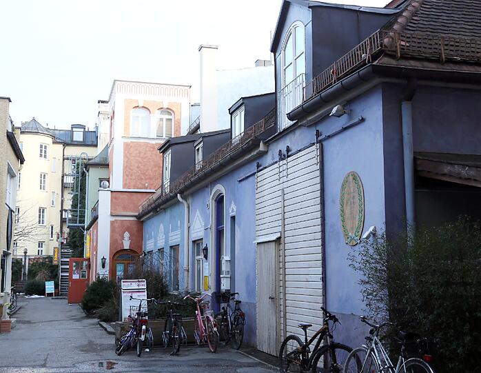 Impressionen aus der Maxvorstadt. Der Türkenhof.