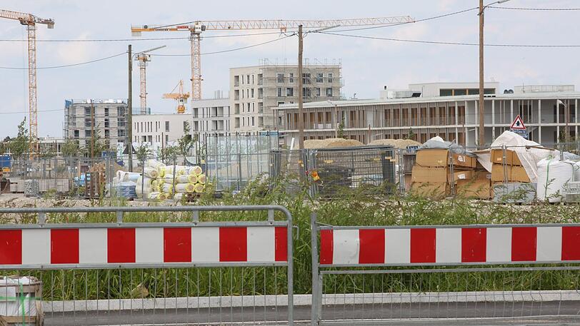 Freiham &ndash; Europas größtem Neubaugebiet, 2042 sollen hier 28.000 Menschen leben.