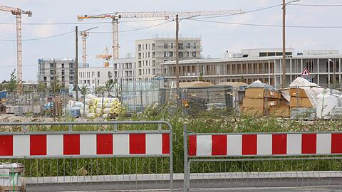 Freiham &ndash; Europas größtem Neubaugebiet, 2042 sollen hier 28.000 Menschen leben.