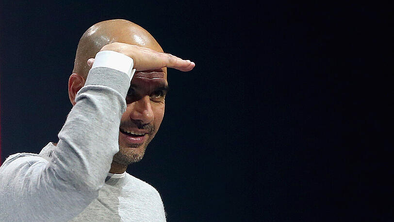 Sein Vertrag läuft noch bis 2016: Bayern-Trainer Pep Guardiola Sein Vertrag läuft noch bis 2016: Bayern-Trainer Pep Guardiola