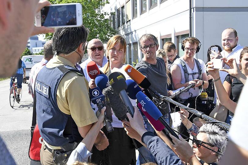 Der Pressesprecher der Münchner Polizei, Marcus Da Gloria Martins.