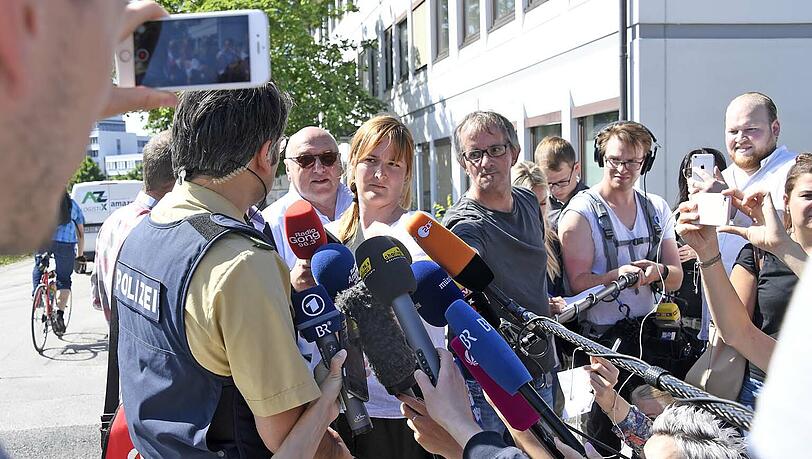 Der Pressesprecher der Münchner Polizei, Marcus Da Gloria Martins. Der Pressesprecher der Münchner Polizei, Marcus Da Gloria Martins.