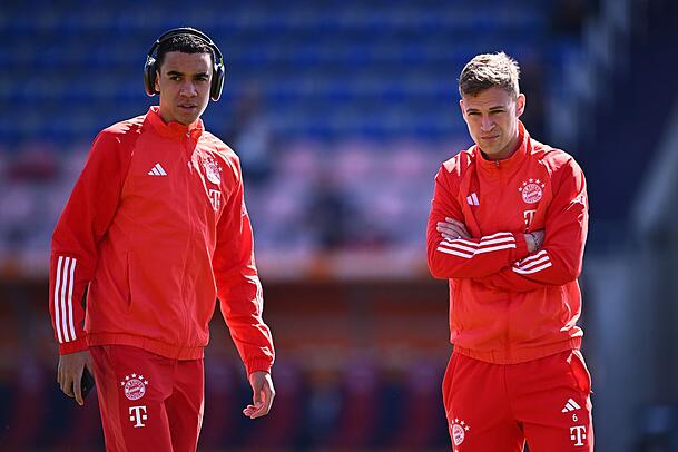 Verlängert Joshua Kimmich (r) nach Jamal Musiala? Verlängert Joshua Kimmich (r) nach Jamal Musiala?