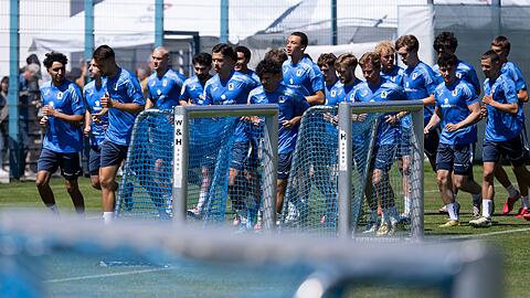 Seit Montag l&auml;uft bei 1860 M&uuml;nchen wieder das Training.