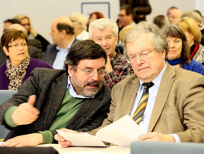 &bdquo;Ein neues Gutachten wäre das Mindeste.&ldquo; Grünen-Abgeordneter und BN-Kreisvorsitzender Christian Magerl (links) beim Prozess.