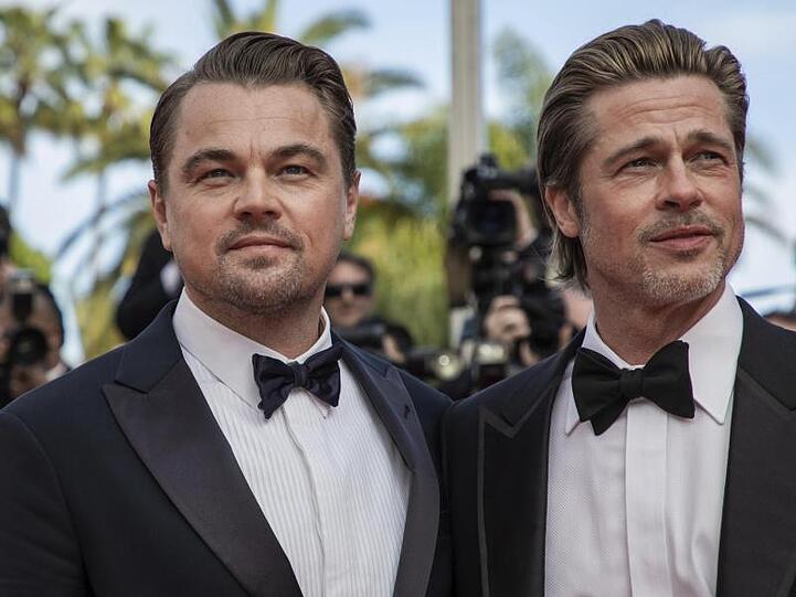 Brad Pitt konnte Leonardo DiCaprio keine Antwort entlocken.